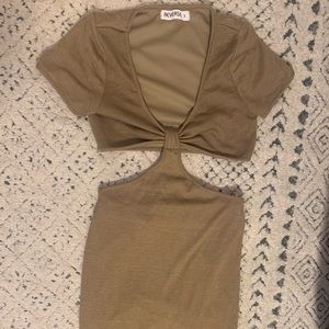 Cut out dress